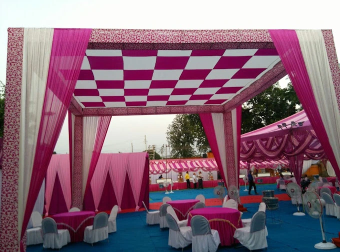 mahajan tent decoration