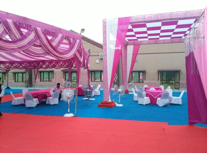 mahajan tent decoration