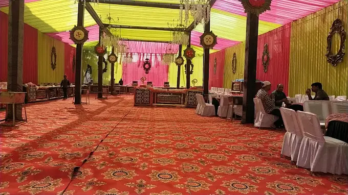 mahajan tent decoration